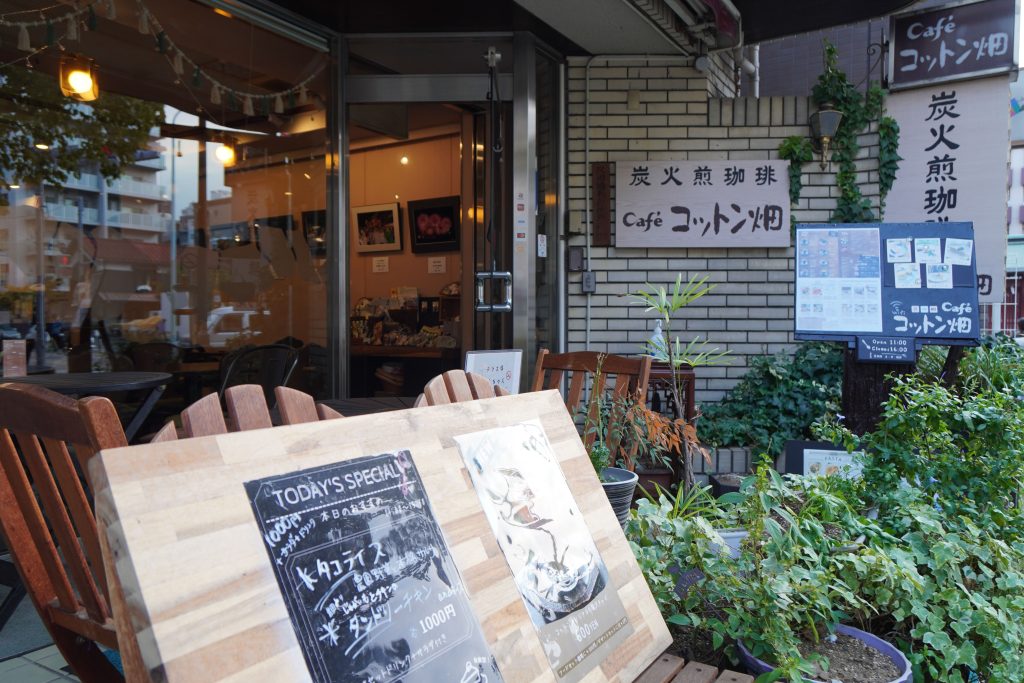 caféコットン畑